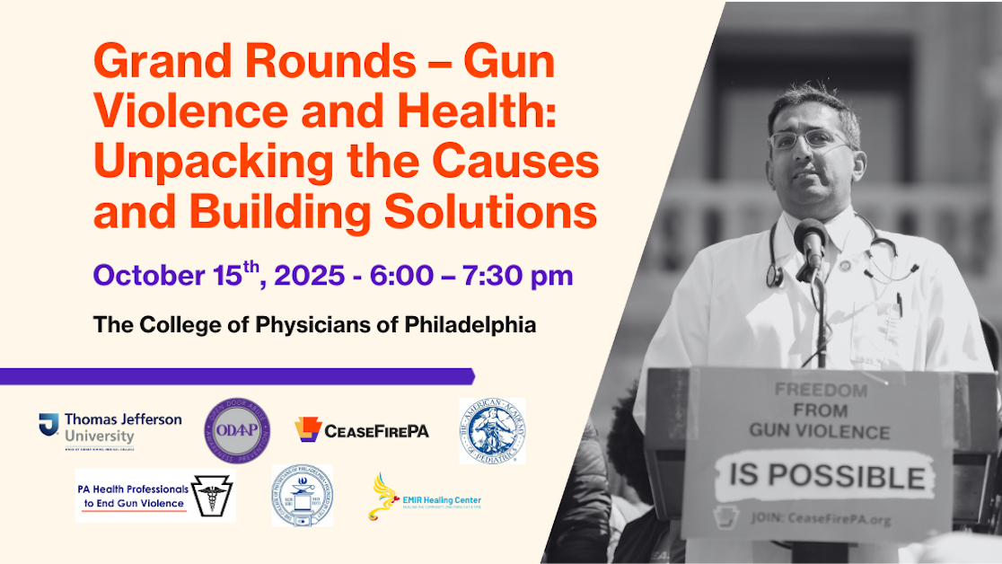 Grand Rounds – Gun Violence and Health: Unpacking the Causes and ...
